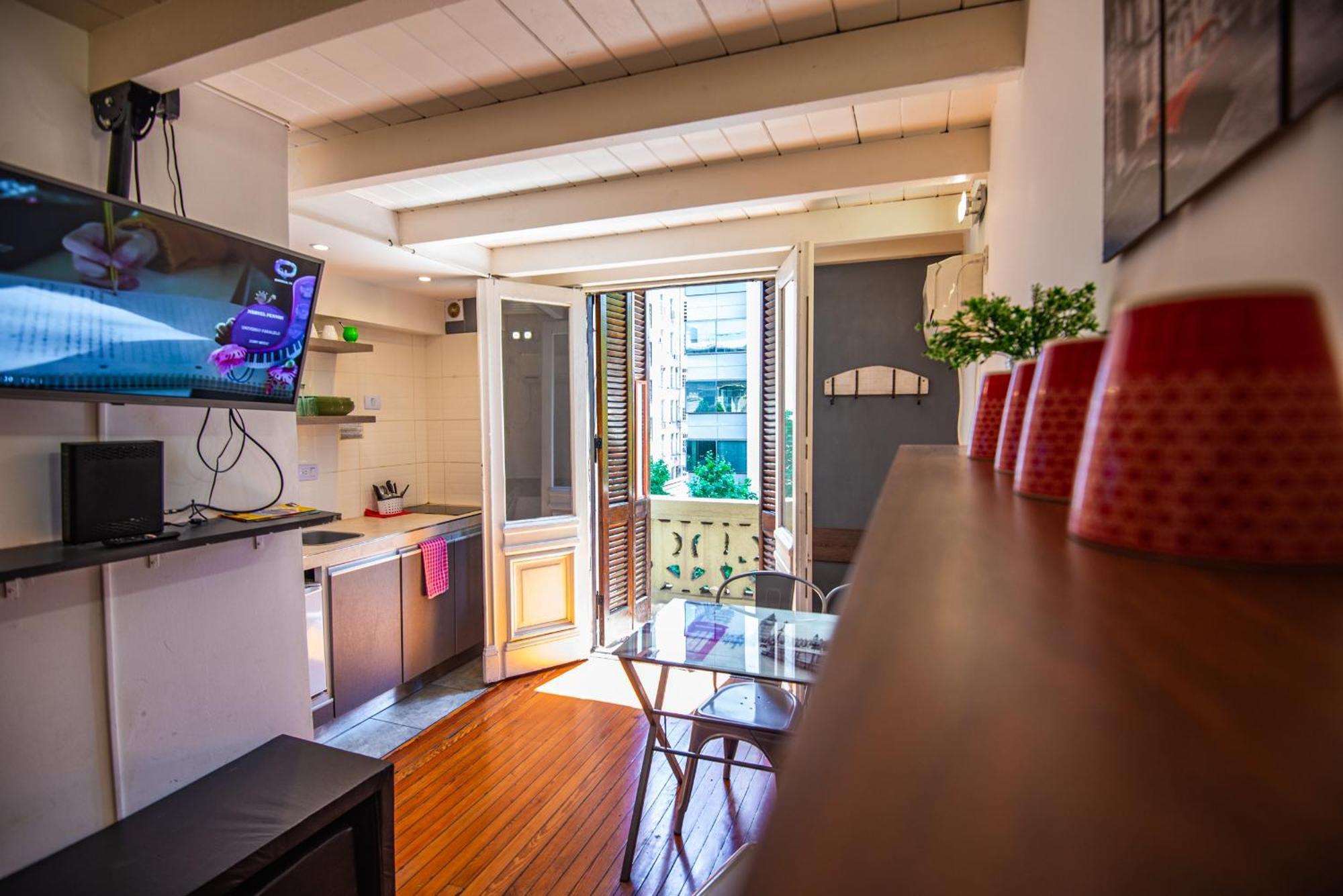 Duplex En Centro Historico Y Turistico Sobre Av. De Mayo Buenos Aires Kültér fotó